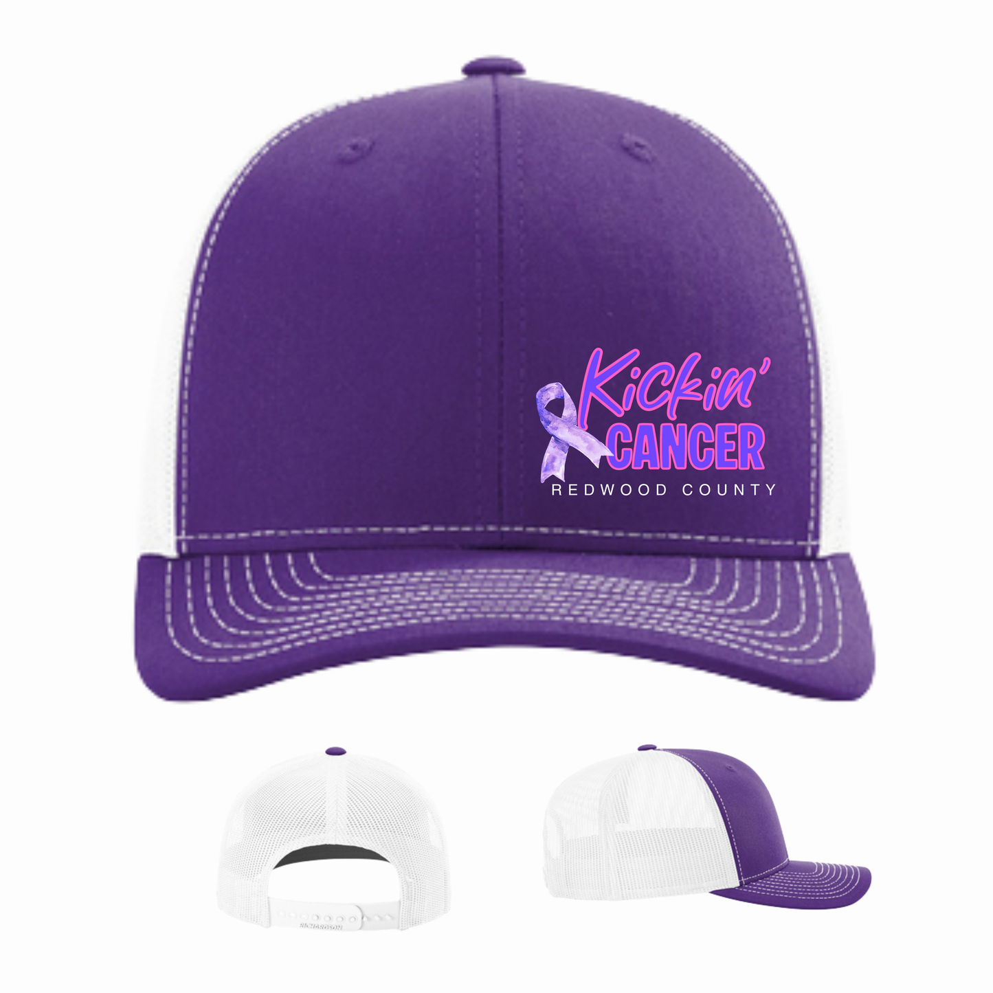 Kickin' Cancer - Survivor - Richardson Structured Hat