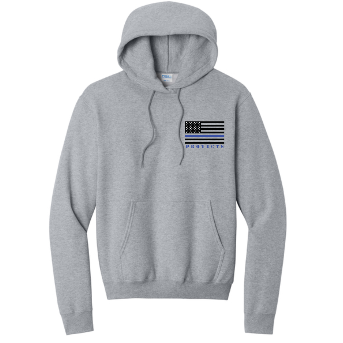 PROTECTS - Adult - Gray - Flag Design