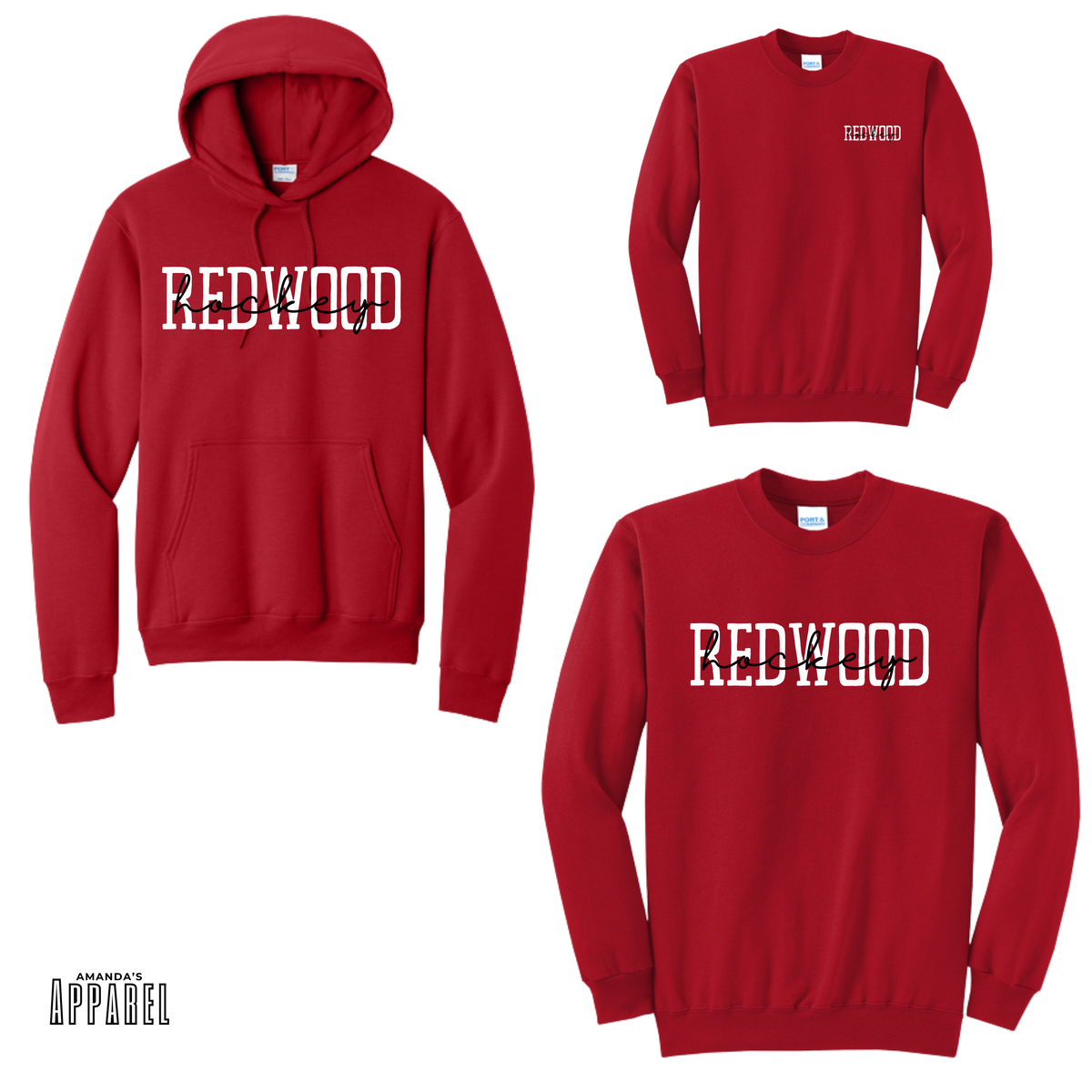 RAHA - Adult - Redwood Hockey - Red