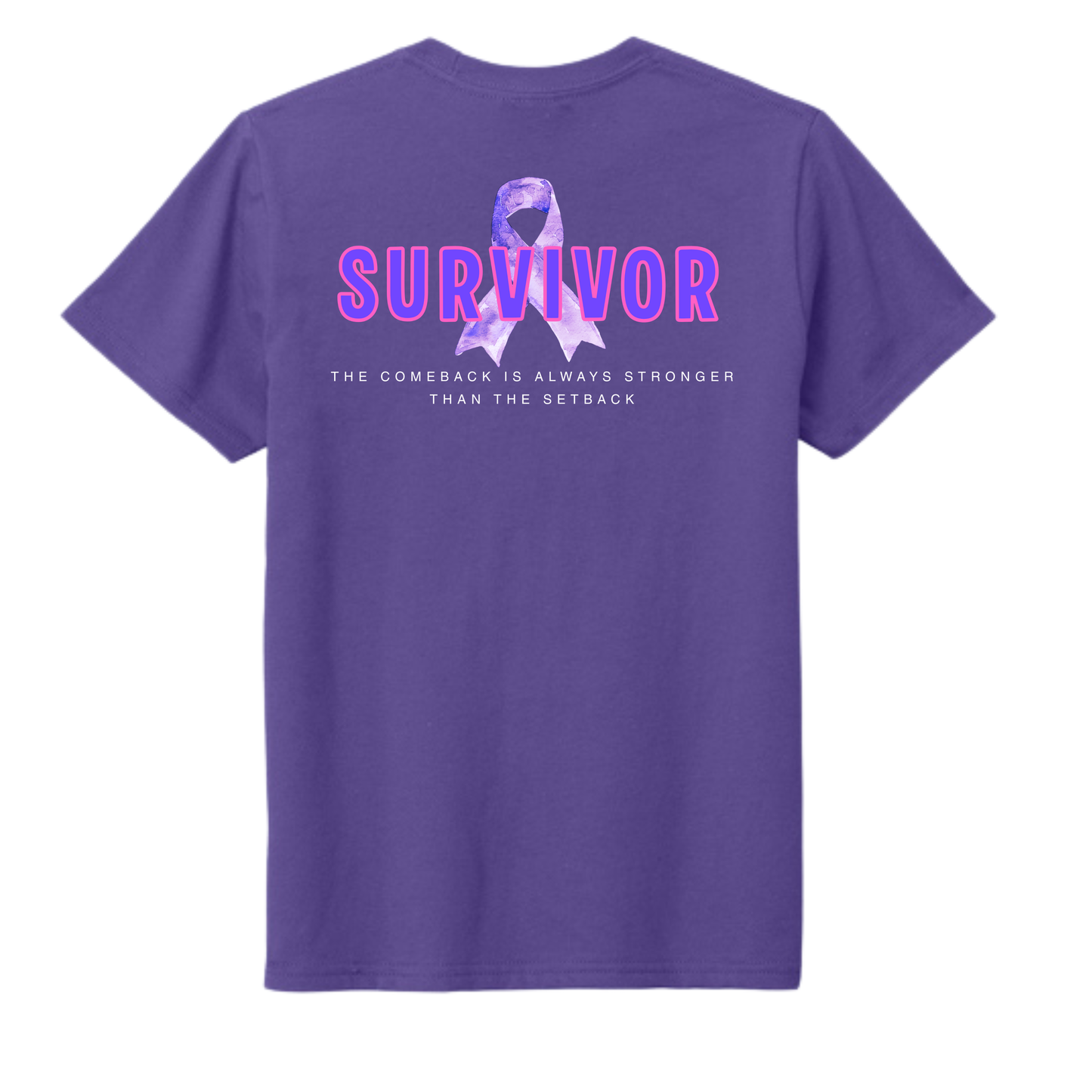 Kickin' Cancer - YOUTH Survivor T-shirt