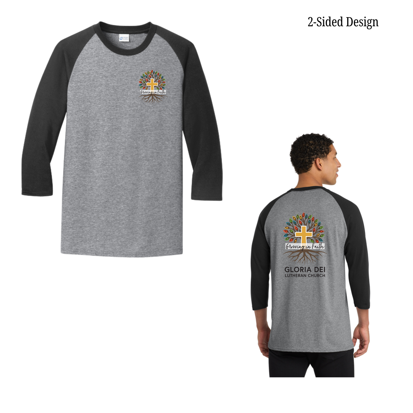 Gloria Dei - Adult Raglan PC55RS