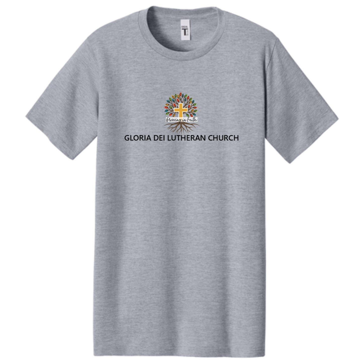 Gloria Dei - Adult Unisex T-shirt - Design 1 NL1810