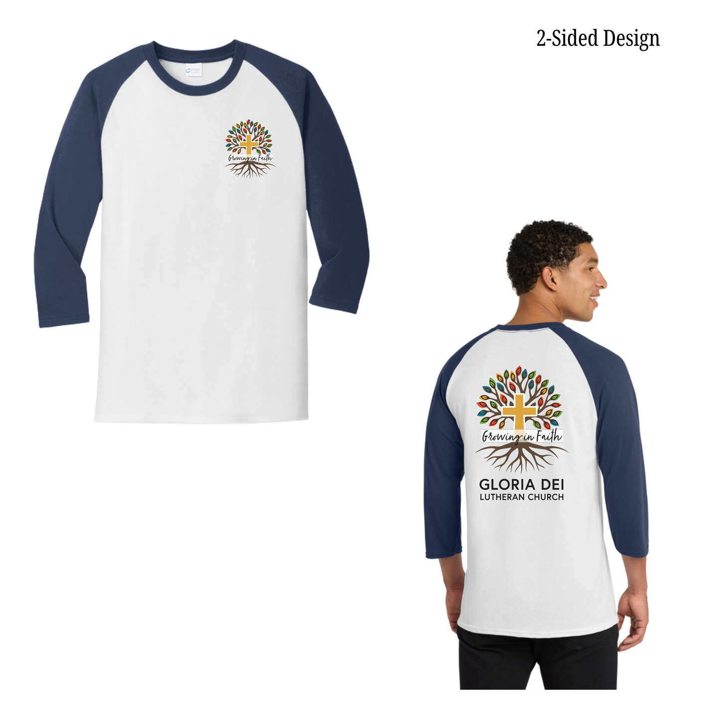 Gloria Dei - Adult Raglan PC55RS