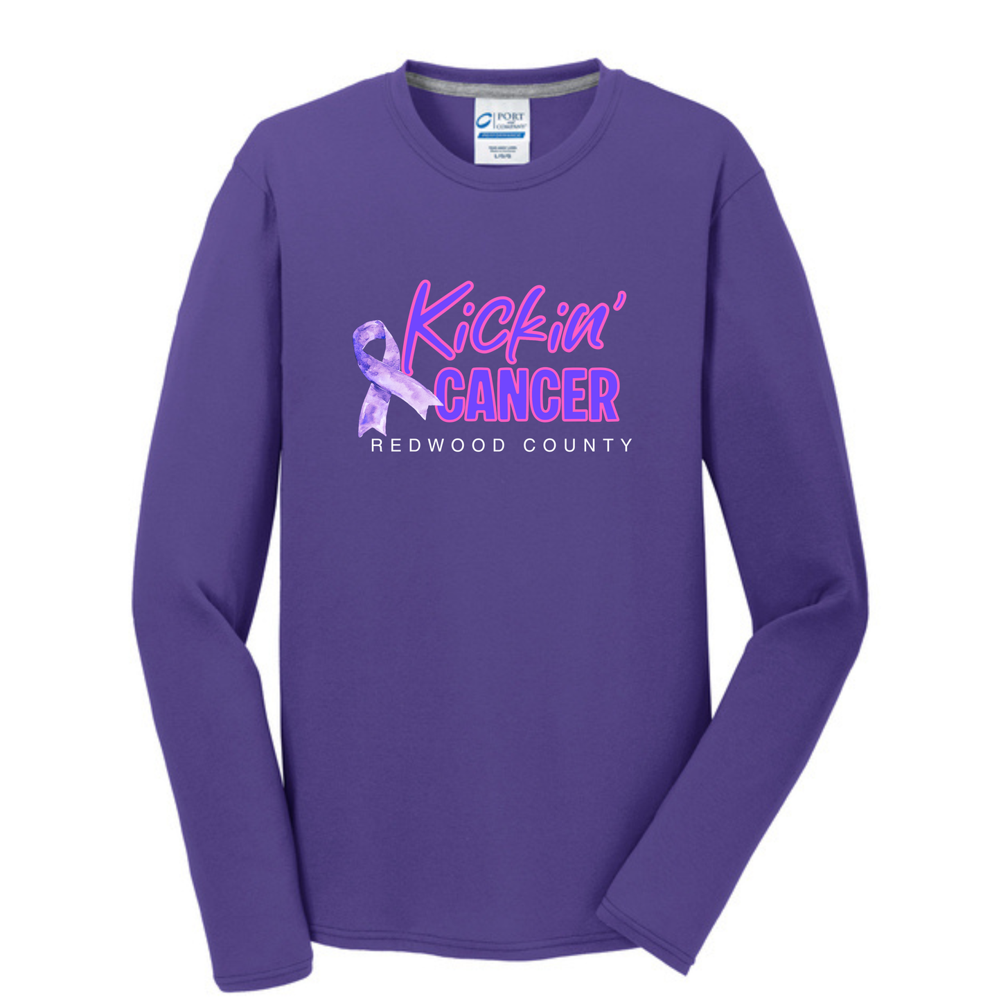 Kickin' Cancer - Survivor Long Sleeve Shirt