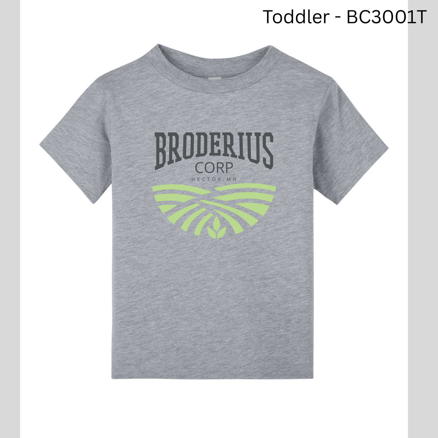 Broderius Corp - Toddler T-shirt BC3001T
