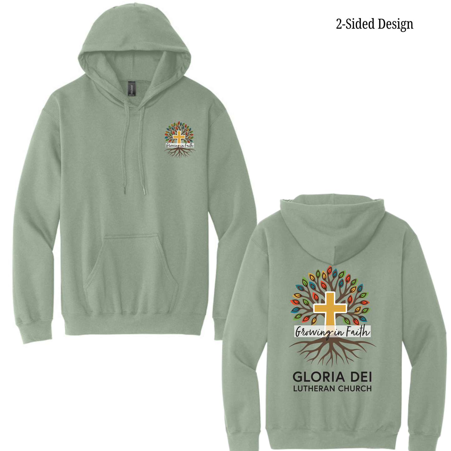 Gloria Dei - Adult Hoodie Sweatshirt SF500