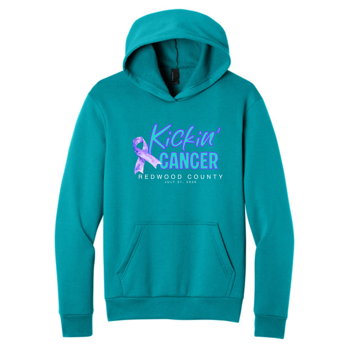 Kickin' Cancer - YOUTH Support Hoodie