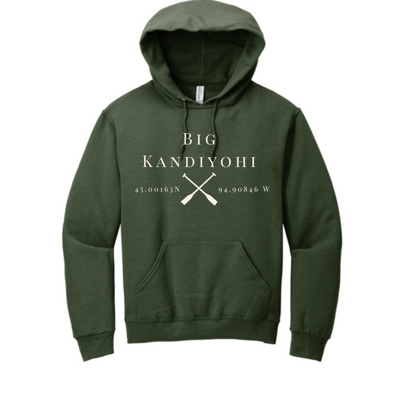 Big Kandiyohi - Military Green Sweatshirt
