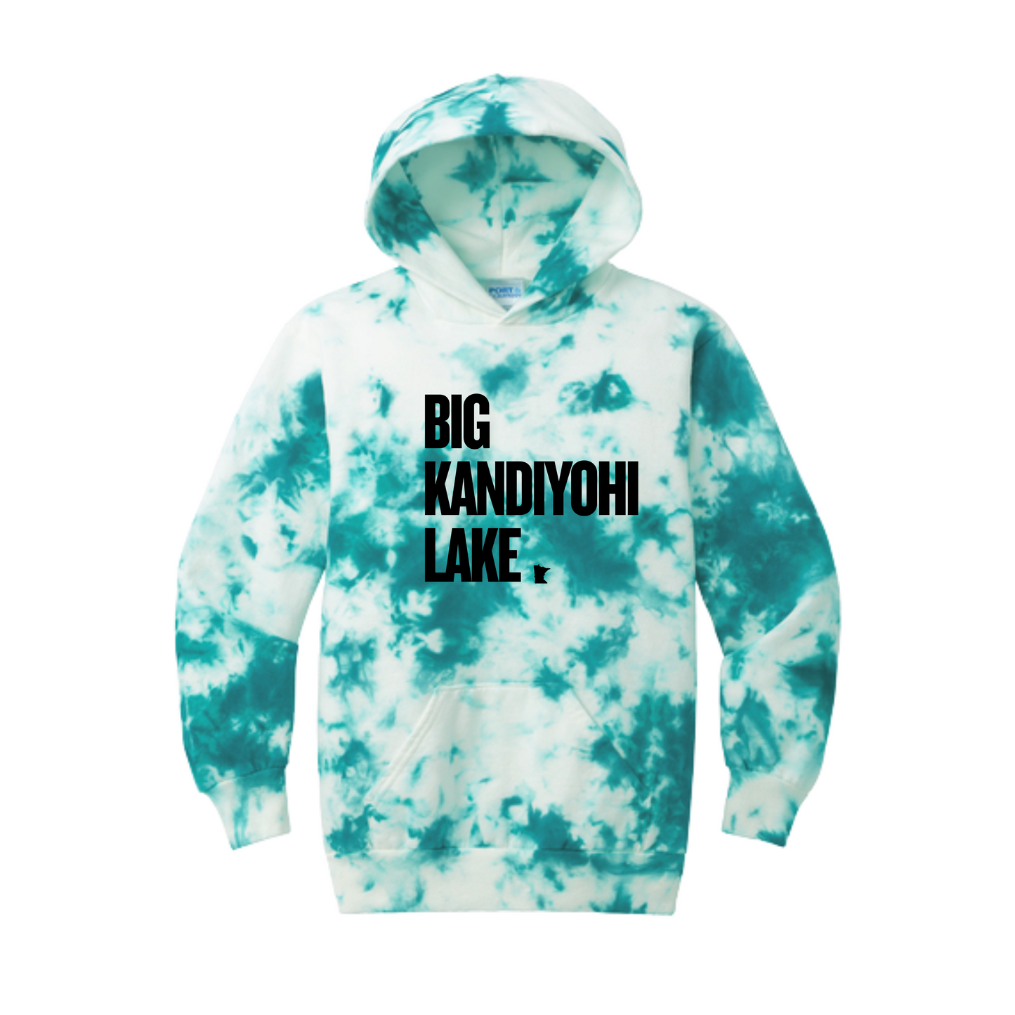 Big Kandiyohi - Youth Tie Die Hoodie