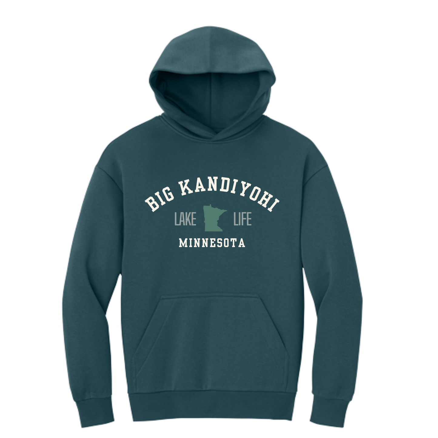 Big Kandiyohi - Lake Life - Deep Cyan Sweatshirt