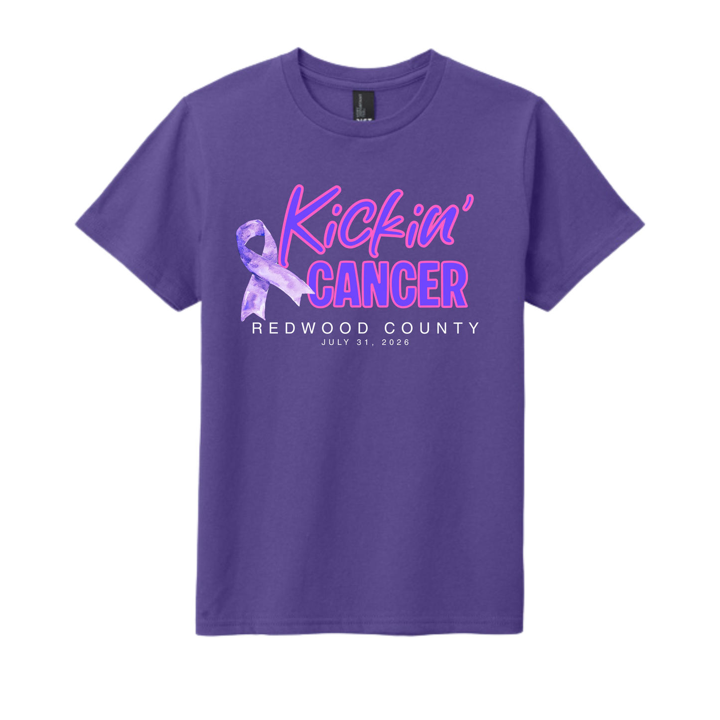 Kickin' Cancer - YOUTH Survivor T-shirt