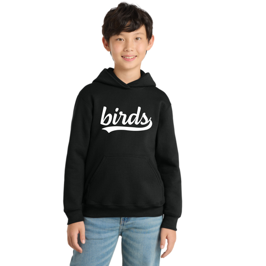 Redbirds - Youth - Black Hoodie PC78