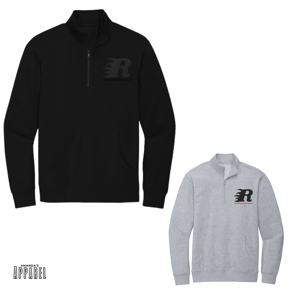 RAHA - Adult - 1/4 Zip Fleece