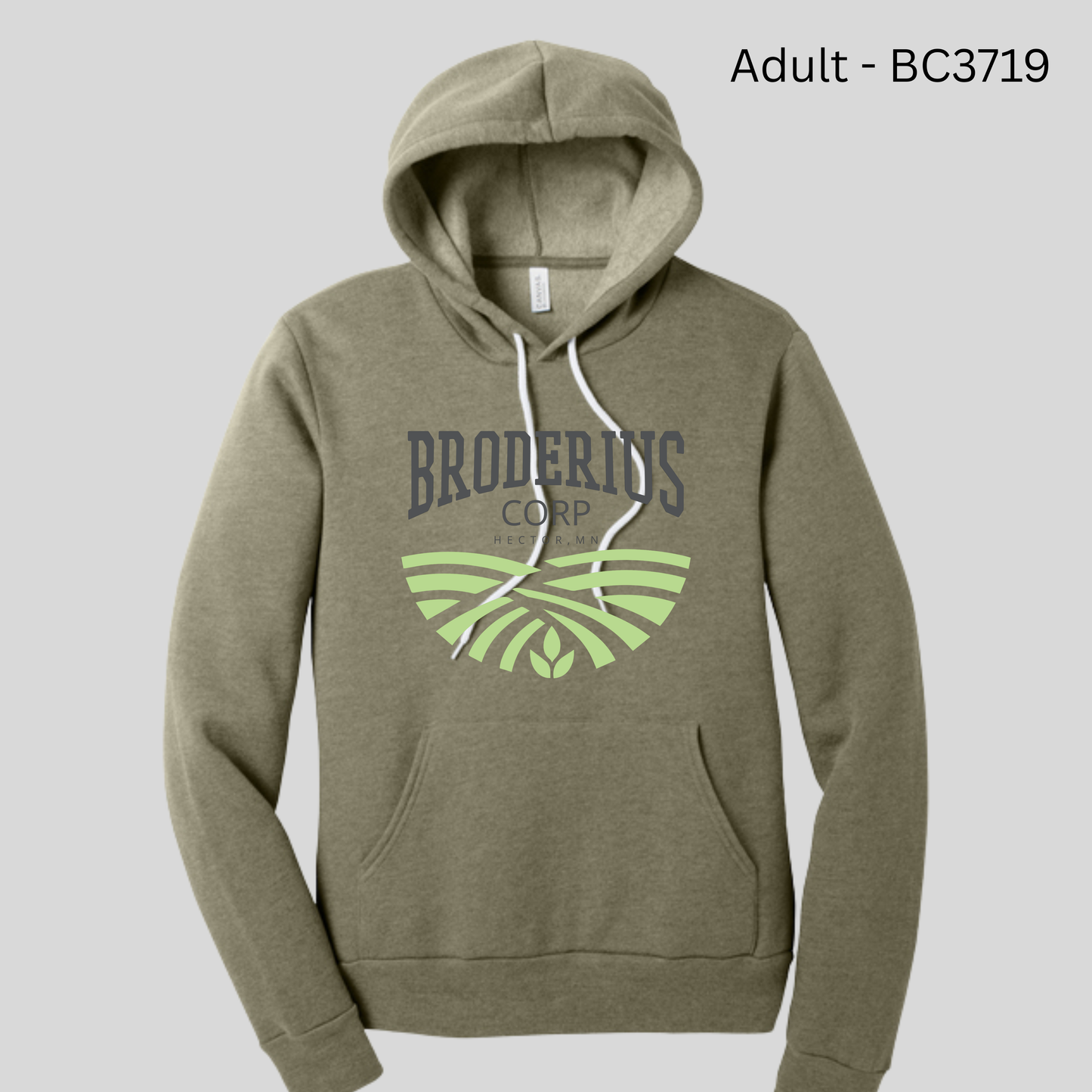 Broderius Corp - Adult Hoodie BC3719