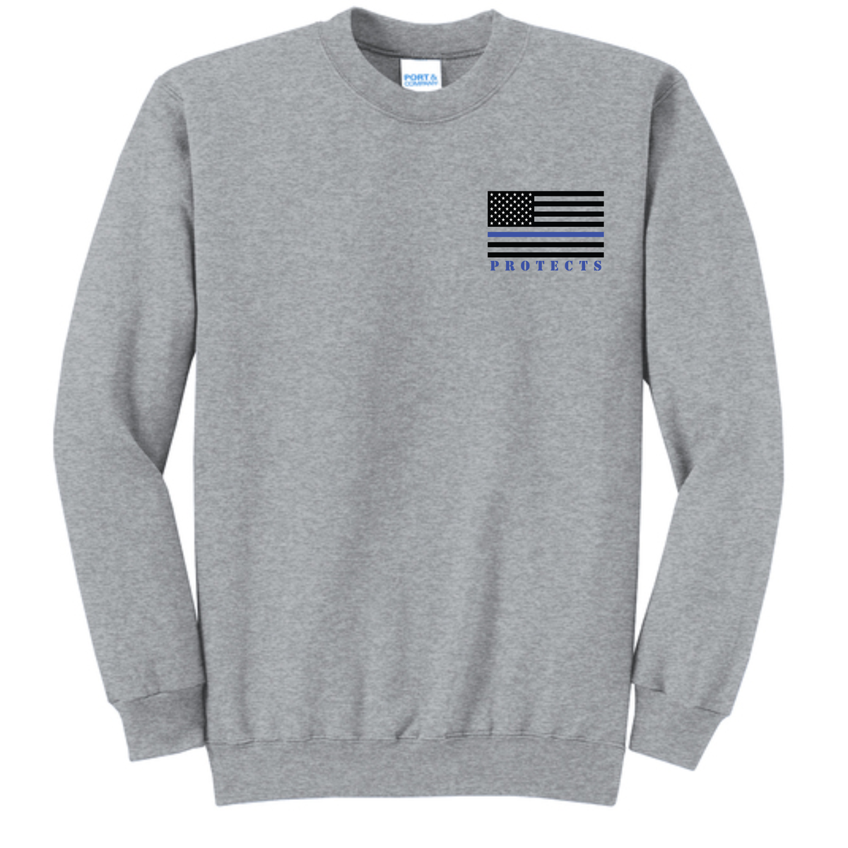 PROTECTS - Adult - Gray - Flag Design