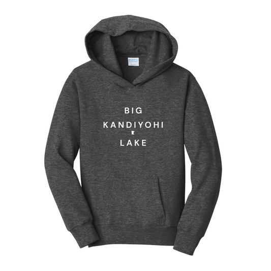 Big Kandiyohi - Youth Solid Hoodie