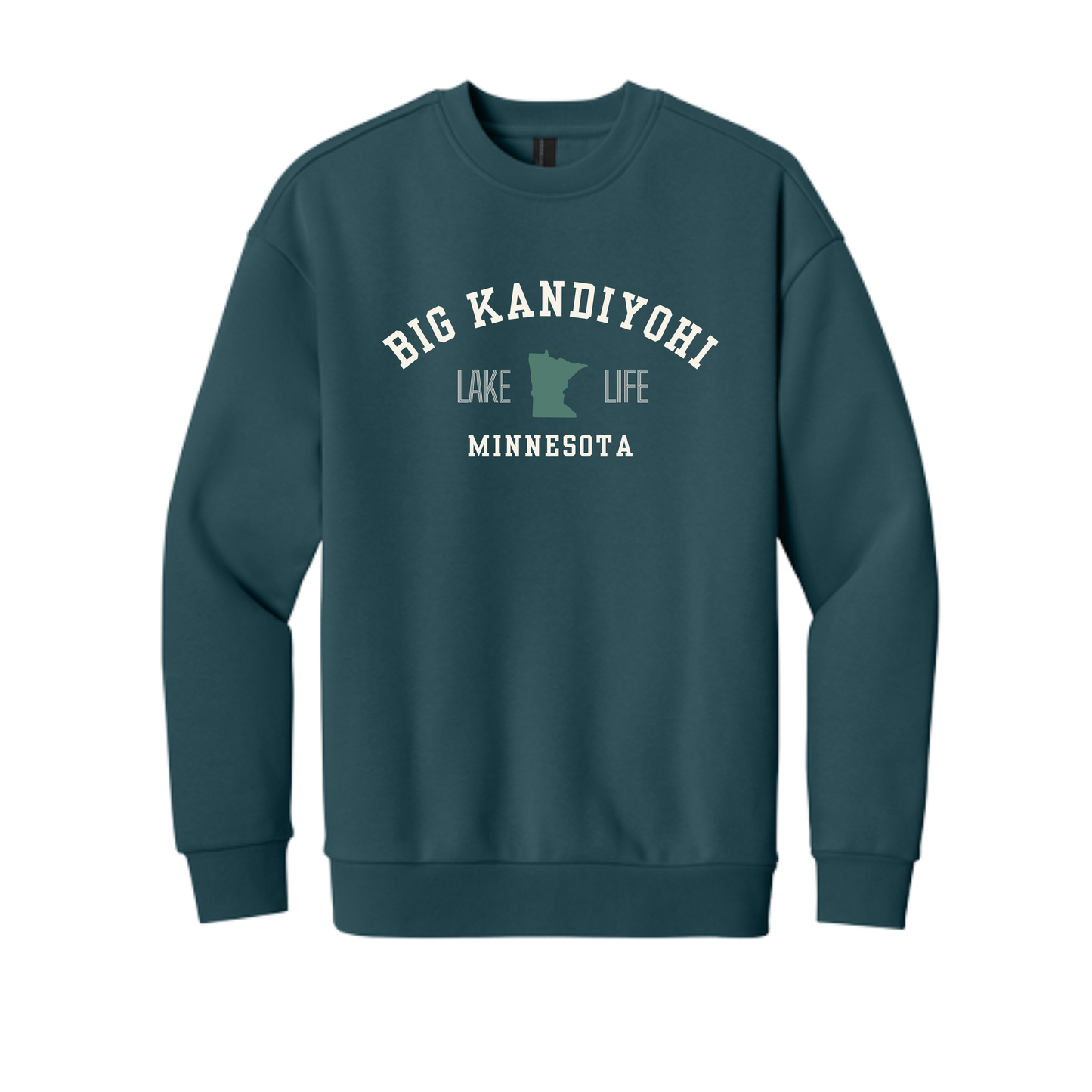 Big Kandiyohi - Lake Life - Deep Cyan Sweatshirt