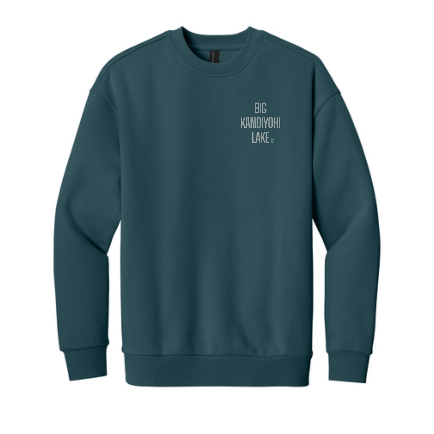 Big Kandiyohi - Pocket Design - Deep Cyan Sweatshirt