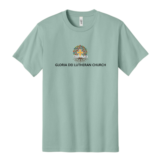 Gloria Dei - Adult Unisex T-shirt - Design 1 NL1810