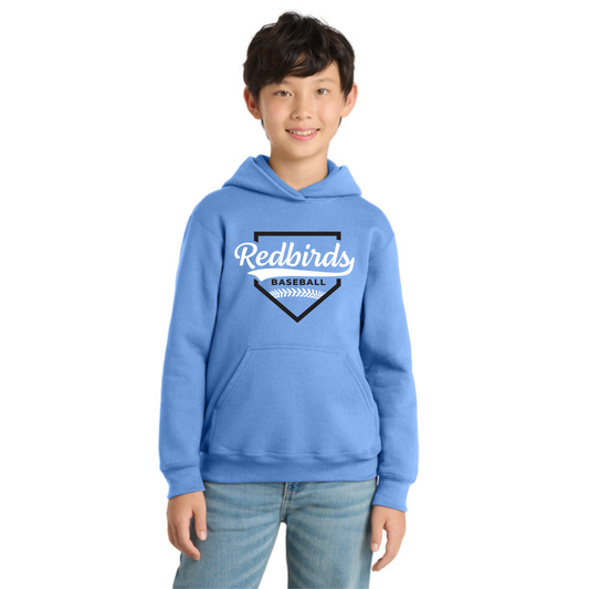 Redbirds - Youth - Carolina Blue Hoodie PC78