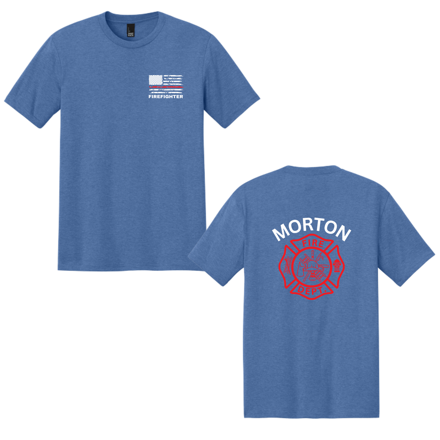 Morton FD - Morton FD Emblem Back Design