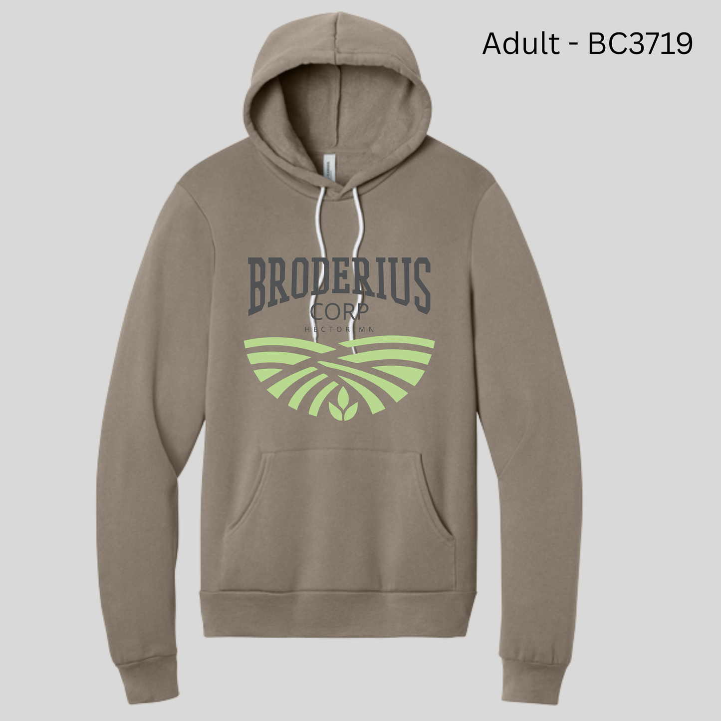 Broderius Corp - Adult Hoodie BC3719
