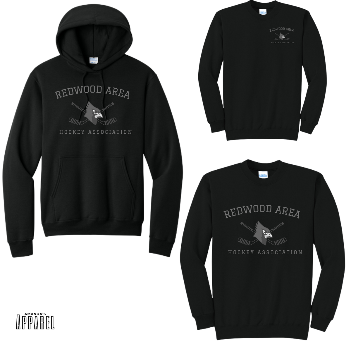 RAHA - Adult - Monochromatic Desin - Black