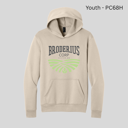 Broderius Corp - YOUTH Hoodie PC68H