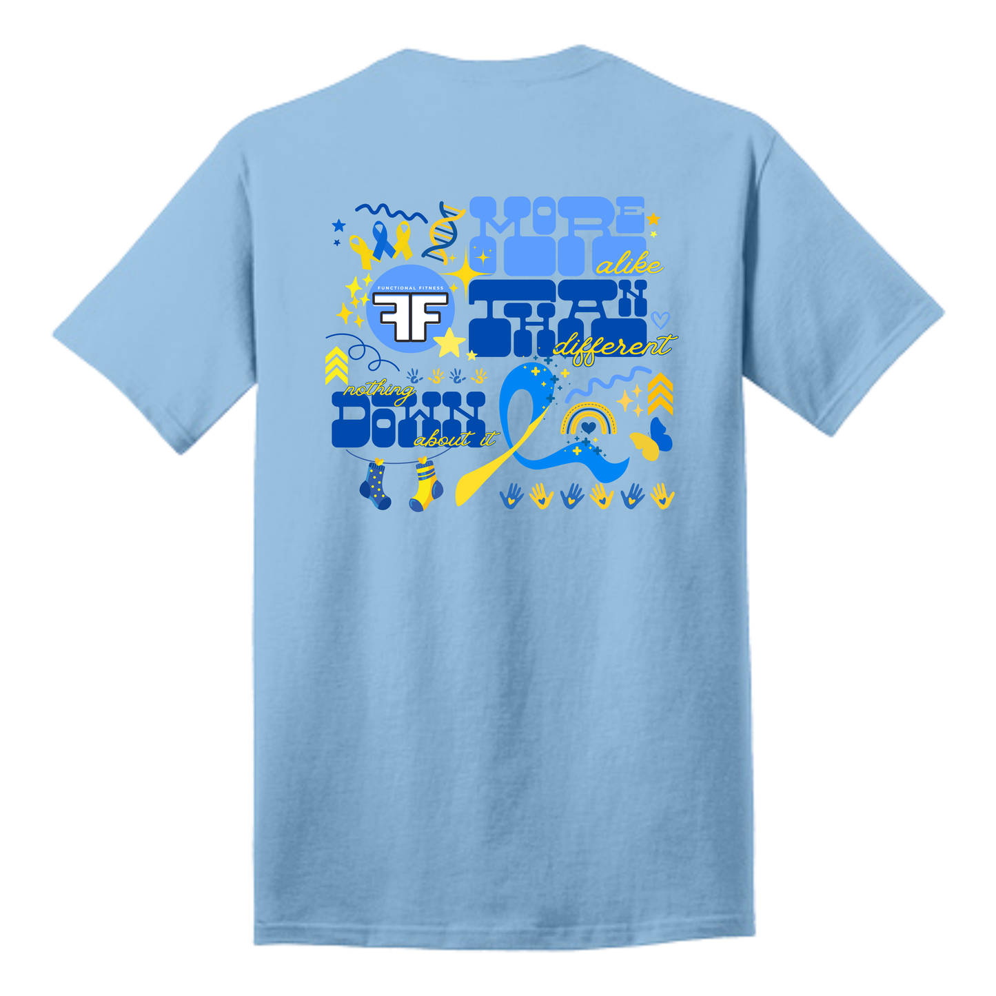 FF - DS Fundraiser - Adult T-shirt - 2-sided design