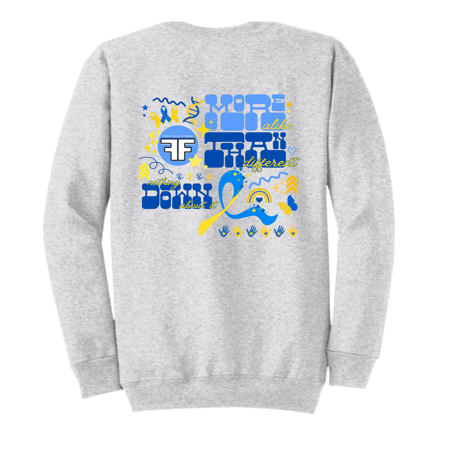 FF - DS Fundraiser - Adult Sweatshirt - 2-sided design