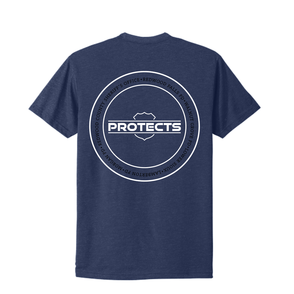 PROTECTS - Adult - Navy - Circle PD Design