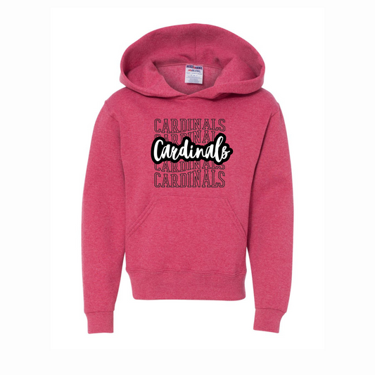 C Cardinals Youth Design 1 Unisex Cardinals Hoodie