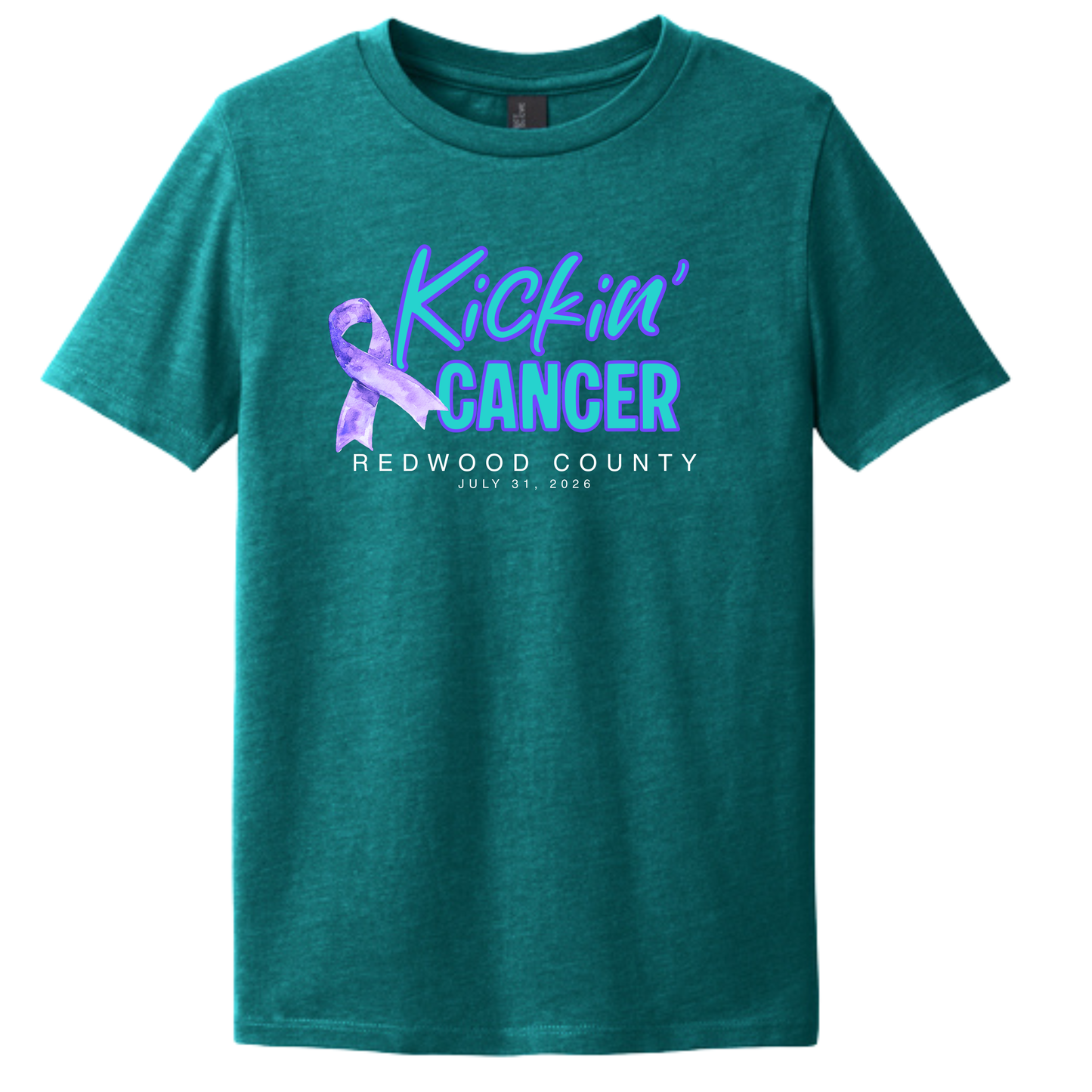 Kickin' Cancer - YOUTH Support T-shirt