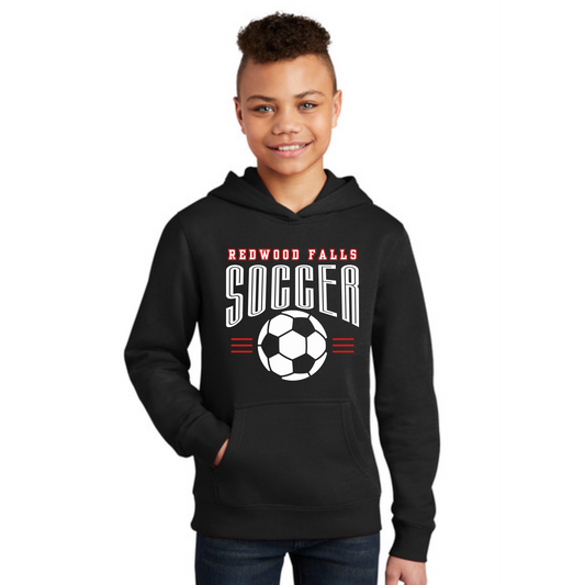 S Soccer Youth Design 1 Black Hoodie