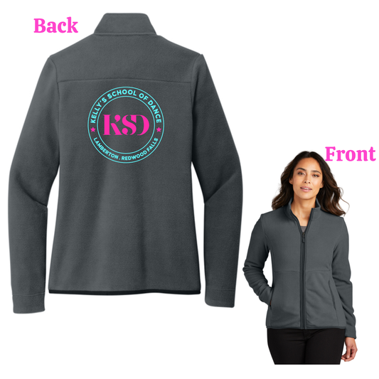 KSD - Women's Fleece Zip Up Jacket