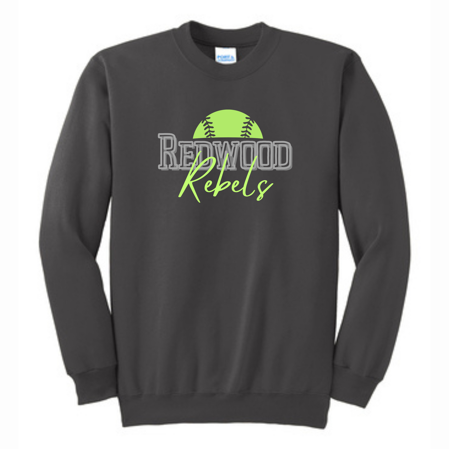 R Rebels Adult Design 2 Unisex Crewneck