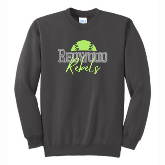 R Rebels Adult Design 2 Unisex Crewneck