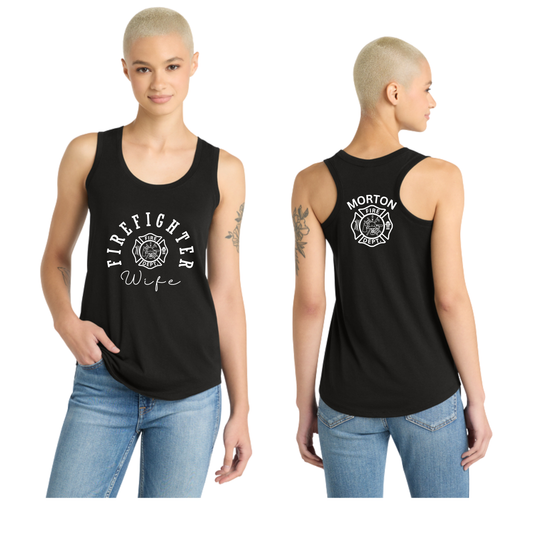 Morton FD - Firefighter Wife Tank Top