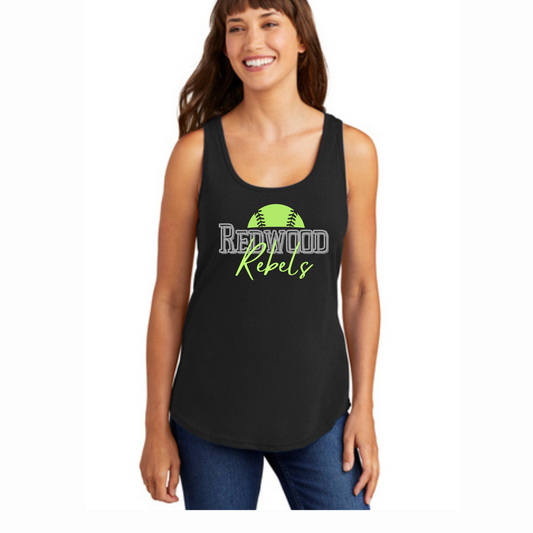 R Rebels Adult Design 2 Women's Tank Top