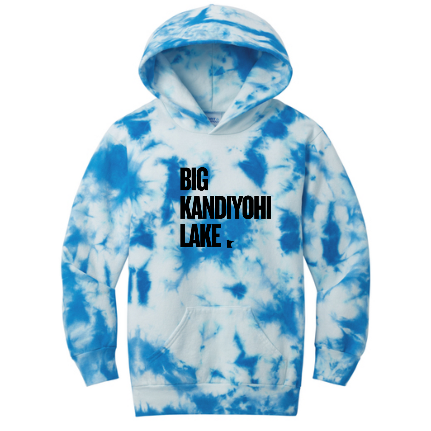 Big Kandiyohi - Youth Tie Die Hoodie