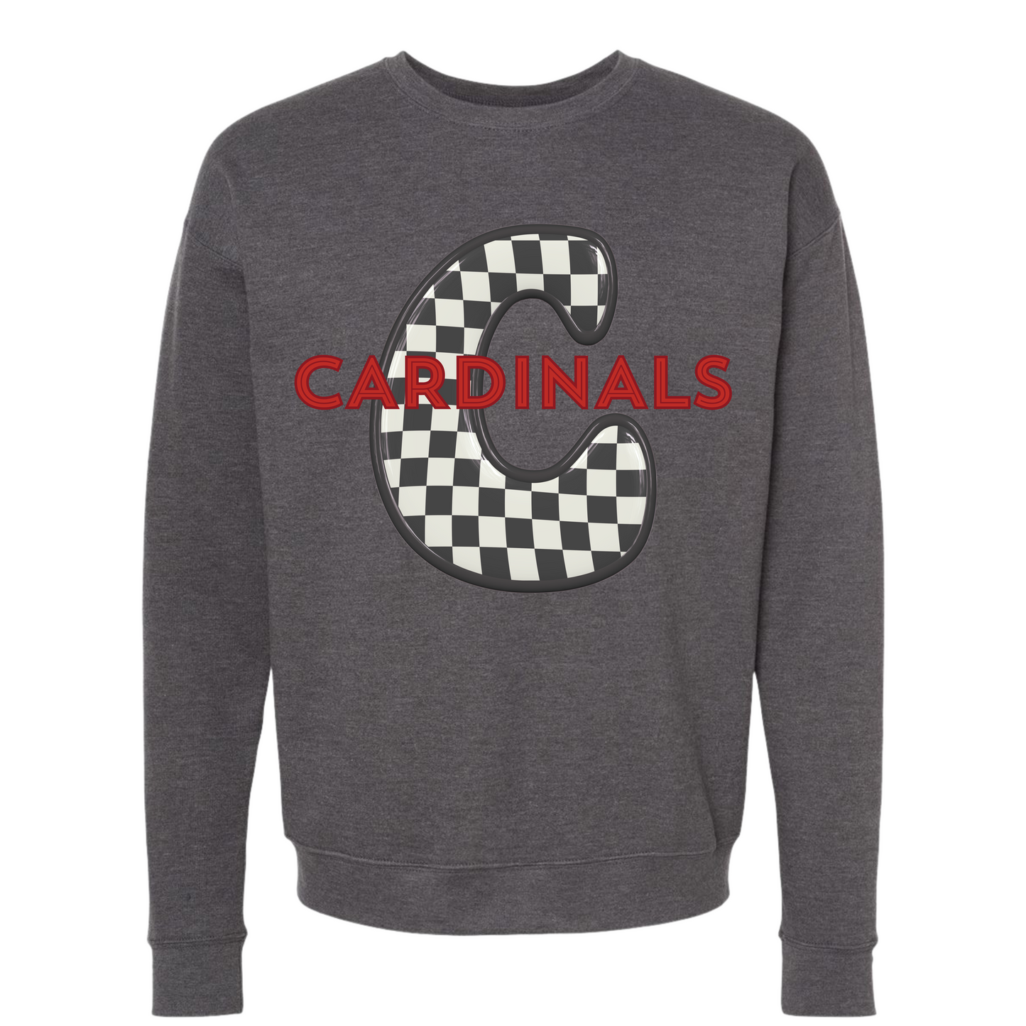 C Cardinals - Gray Checker C