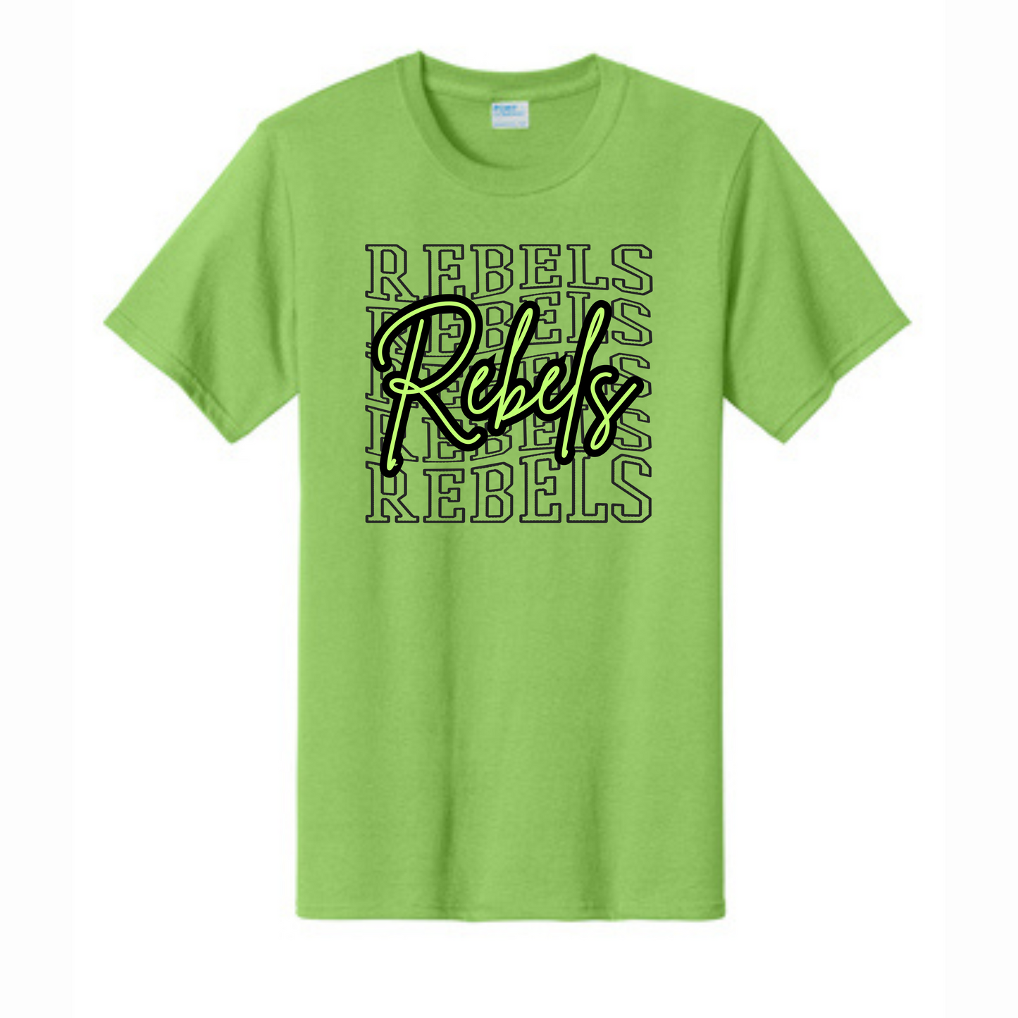 R Rebels Adult Design 4 Unisex T-shirt